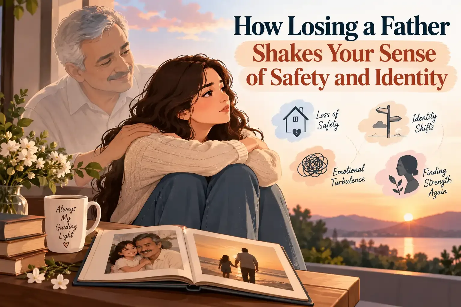 How Losing a Father Shakes Your Sense of Safety and Identity