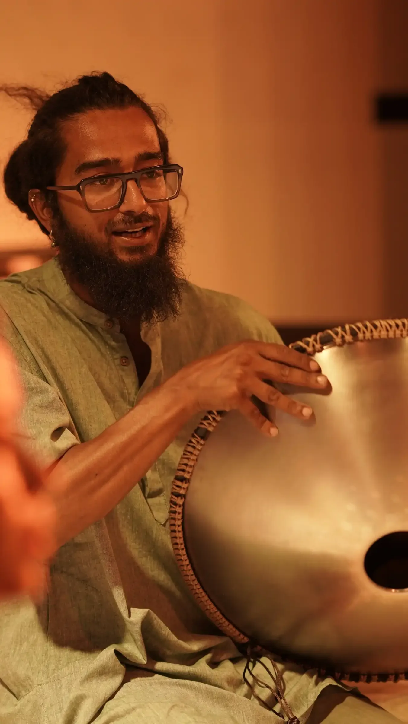 Anal Jha, Handpan Artist at The Healing Room