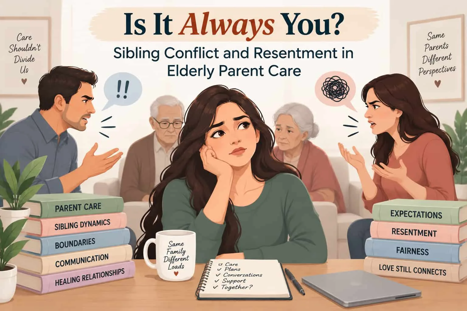 Is It Always You? Sibling Conflict and Resentment in Elderly Parent Care