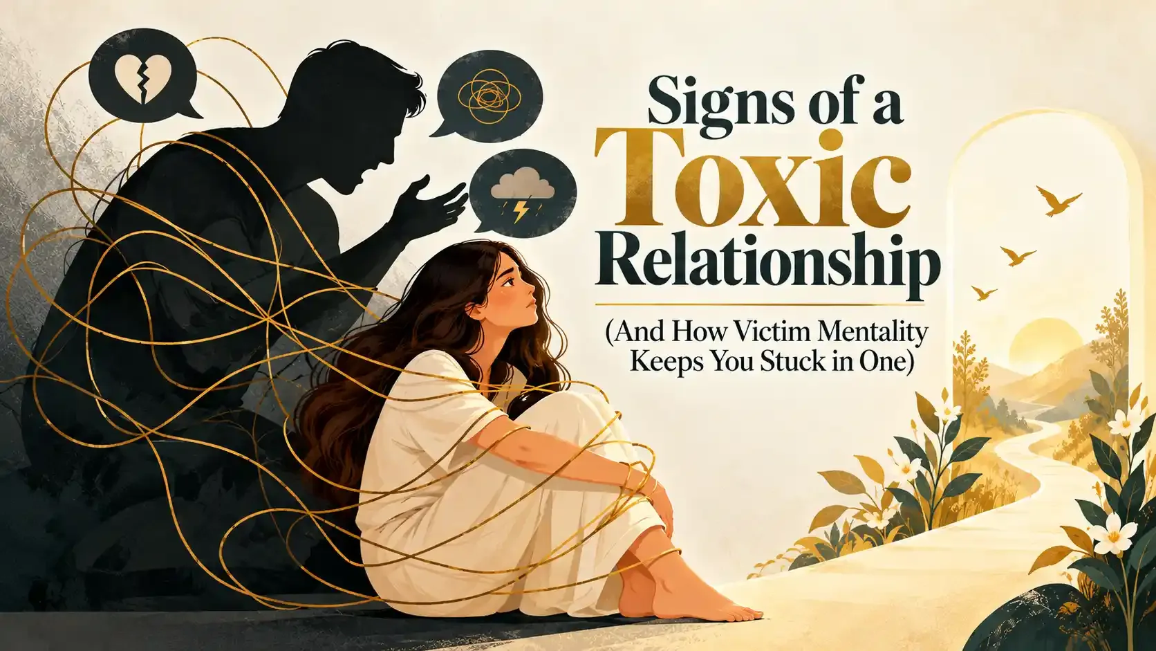 Signs of a Toxic Relationship (And How Victim Mentality Keeps You Stuck in One)