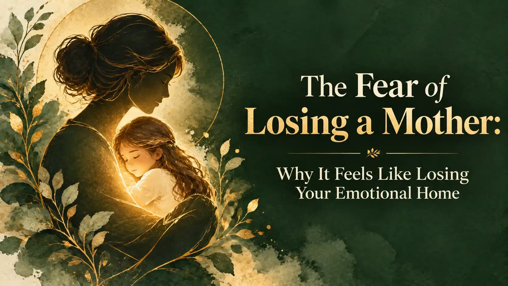 The Fear of Losing a Mother: Why It Feels Like Losing Your Emotional Home
